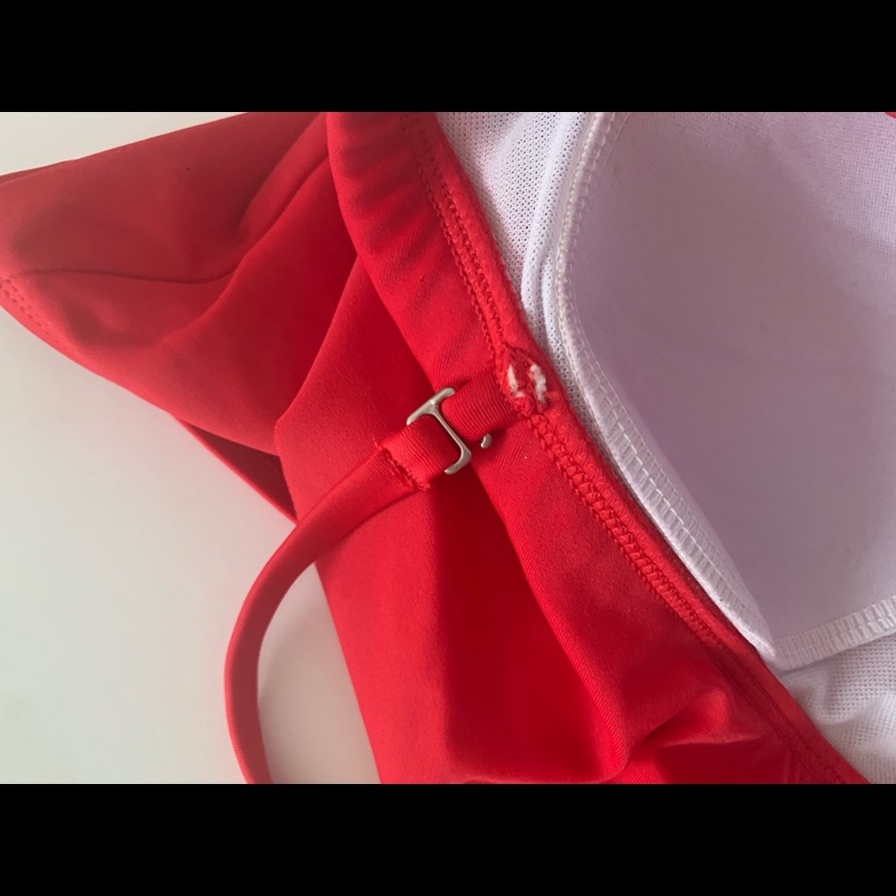 Jantzen Classic Red Ruffle Convertible Swimsuit - Picture 6 of 6
